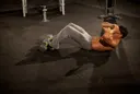 3/4 Sit-Up exercise