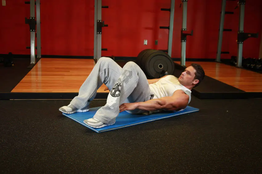 Alternate Heel Touchers — end position
