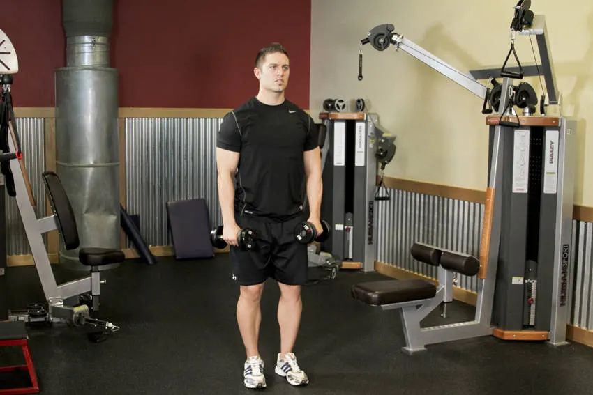 Alternating Deltoid Raise exercise