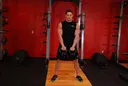Alternating Hang Clean exercise