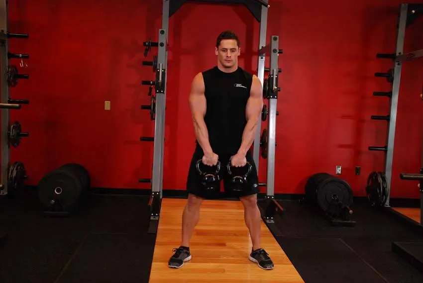 Alternating Hang Clean exercise