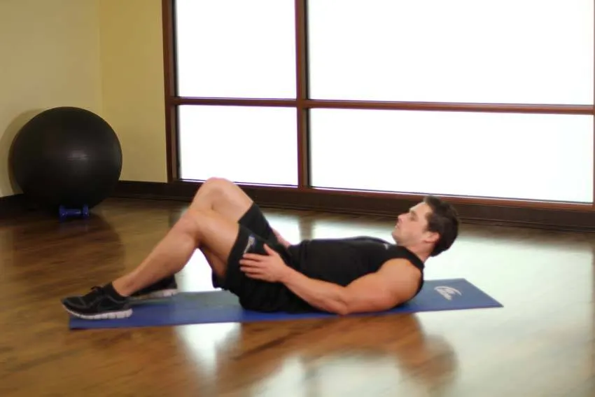 Ankle On The Knee exercise