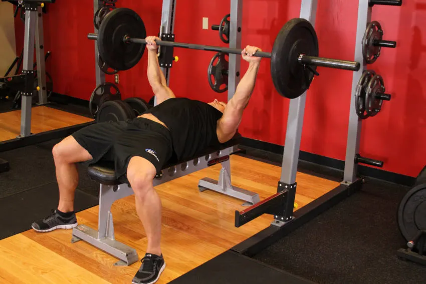 Barbell Bench Press - Medium Grip exercise