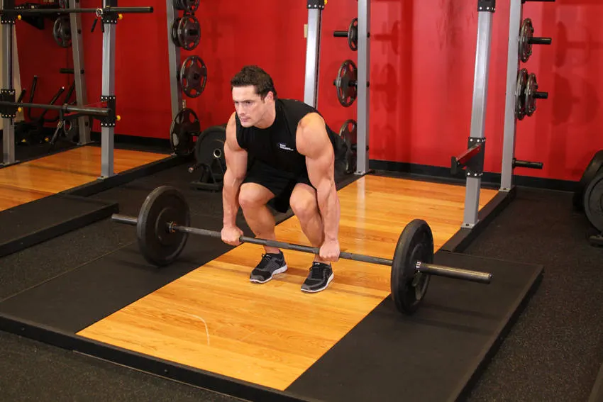 Barbell Deadlift exercise