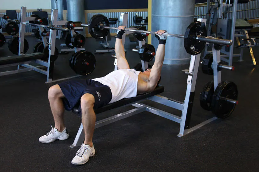 Barbell Guillotine Bench Press exercise