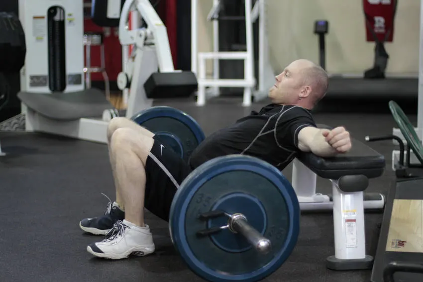 Barbell Hip Thrust exercise