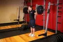 Barbell Lunge exercise