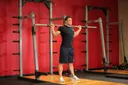 Barbell Side Bend exercise
