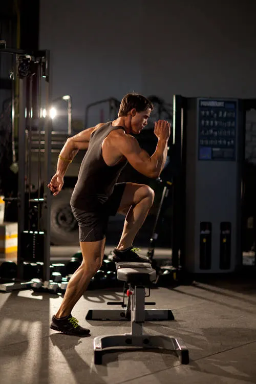 Bench Sprint exercise
