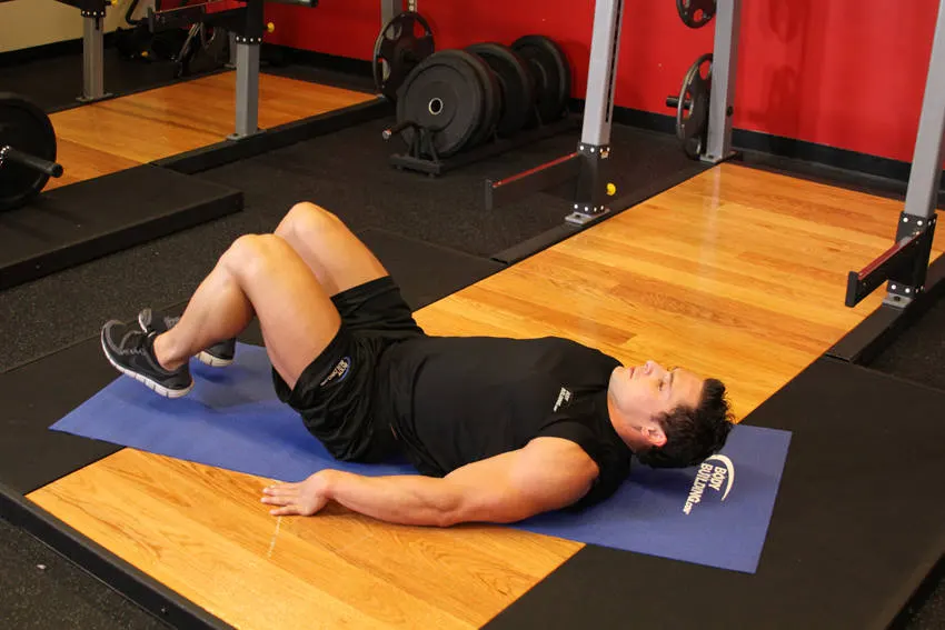Bent-Knee Hip Raise exercise