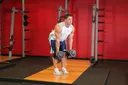 Bent Over Two-Dumbbell Row With Palms In exercise