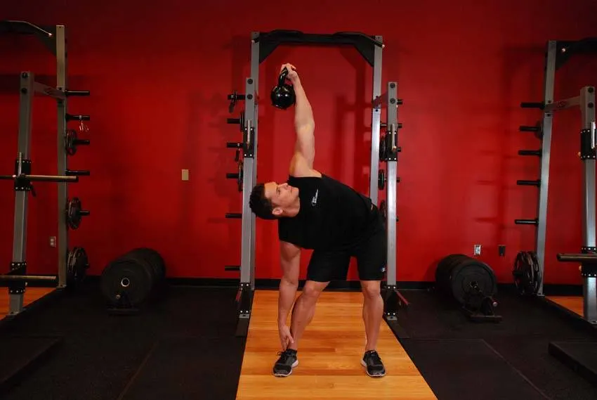 Bent Press — end position
