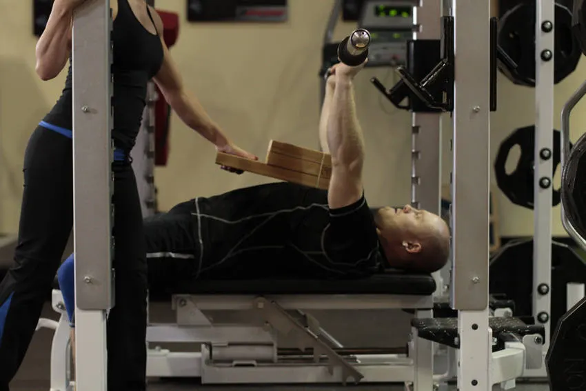 Board Press exercise