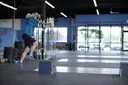 Box Skip exercise