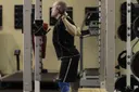 Box Squat exercise
