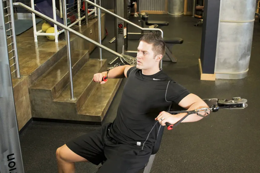 Cable Chest Press exercise