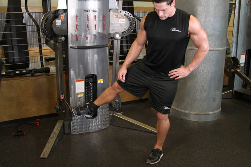 Cable Hip Adduction exercise
