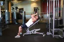 Cable Incline Triceps Extension exercise