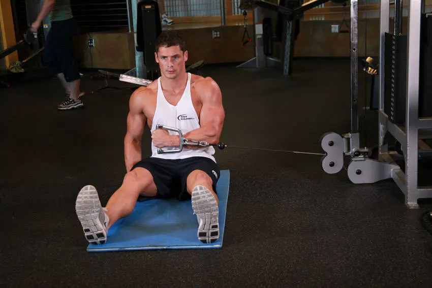 Cable Internal Rotation — end position