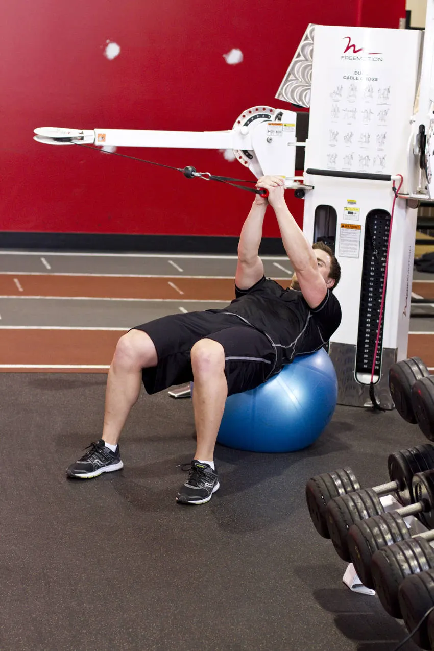 Cable Russian Twists exercise