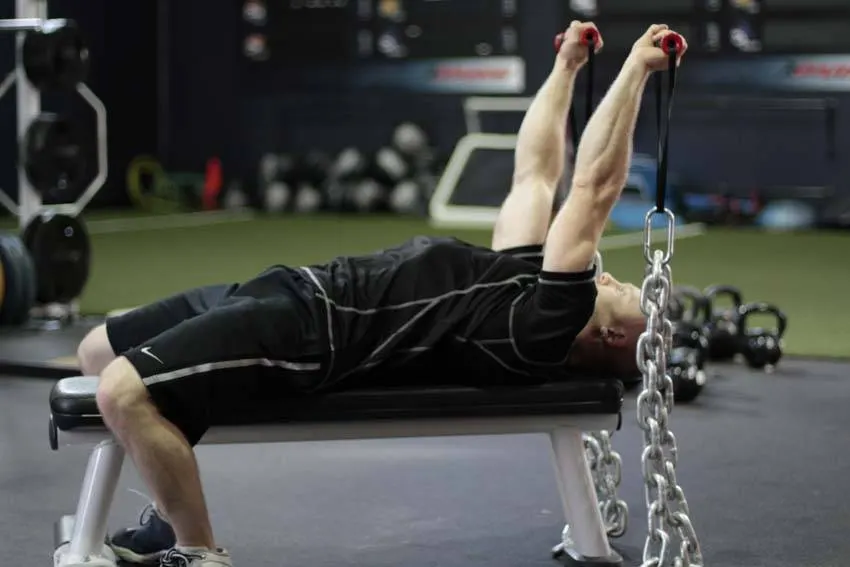 Chain Handle Extension — end position