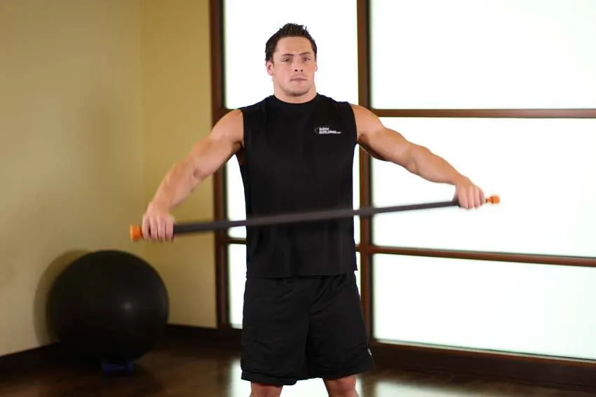 Chest And Front Of Shoulder Stretch exercise