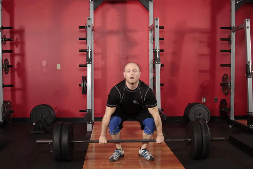 Clean Deadlift exercise
