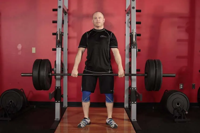 Clean Shrug exercise