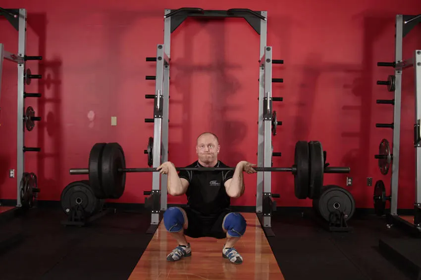 Clean and Jerk — end position
