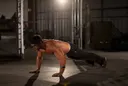 Clock Push-Up exercise