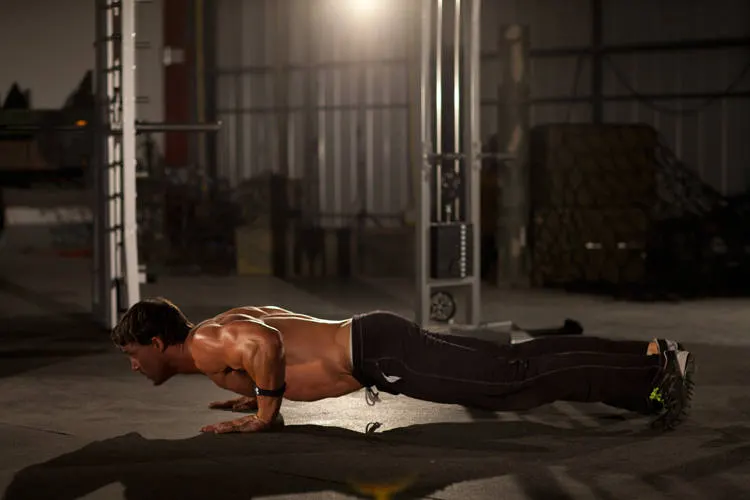 Clock Push-Up — end position