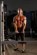 Close-Grip EZ-Bar Curl with Band exercise