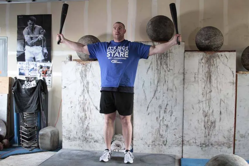 Crucifix — end position
