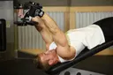 Decline Dumbbell Triceps Extension exercise