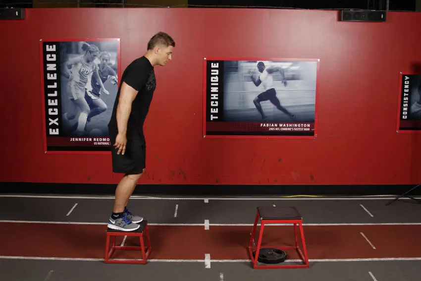 Depth Jump Leap exercise