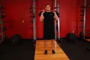 Double Kettlebell Jerk exercise