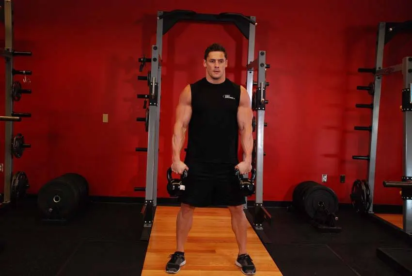 Double Kettlebell Snatch exercise