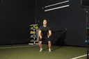 Double Leg Butt Kick exercise