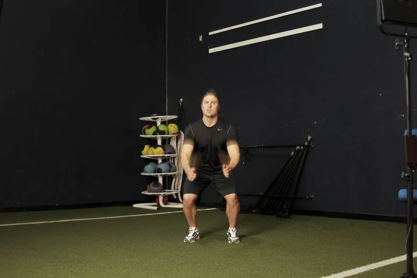 Double Leg Butt Kick exercise