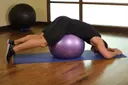 Downward Facing Balance exercise