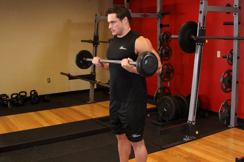 Drag Curl — end position