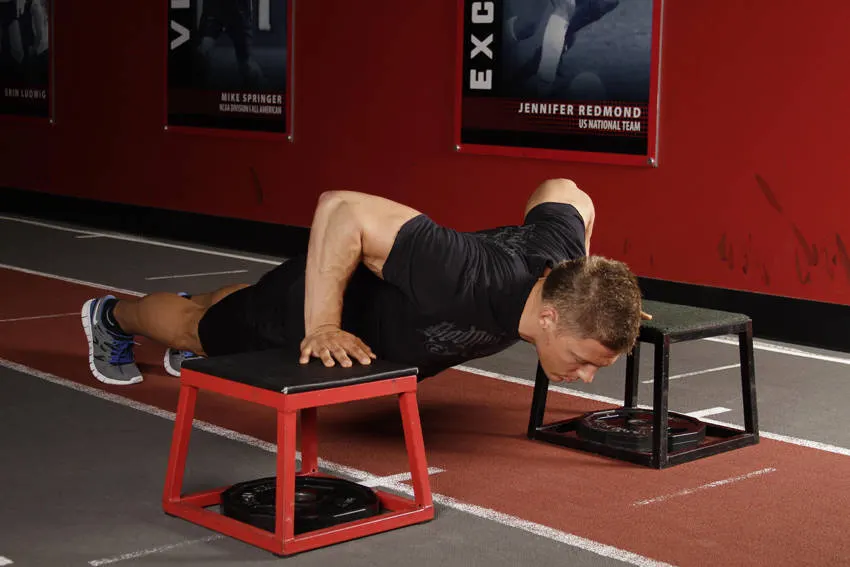 Drop Push — end position