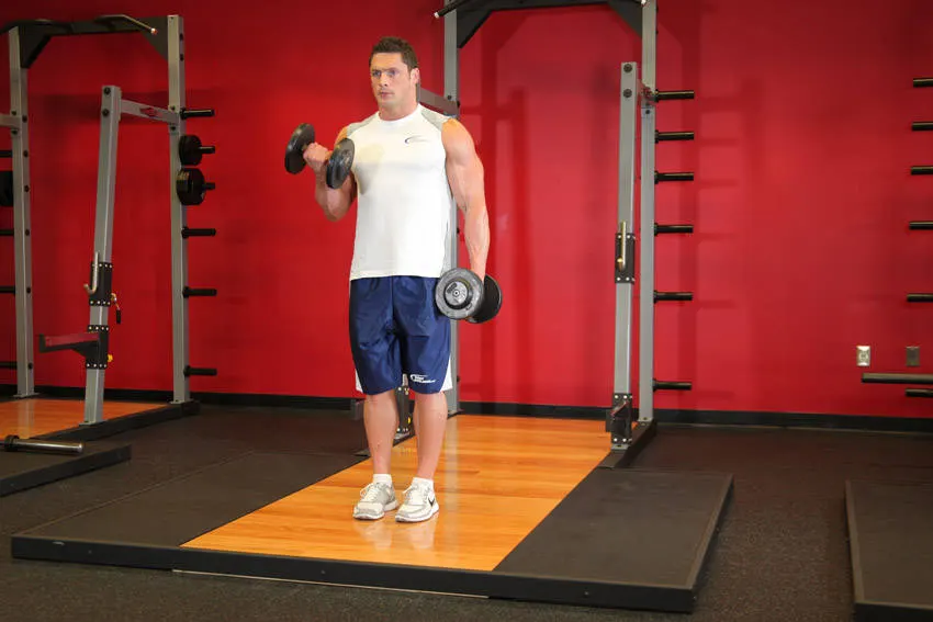Dumbbell Alternate Bicep Curl exercise