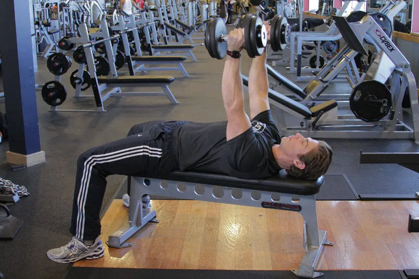 Dumbbell Bench Press with Neutral Grip exercise