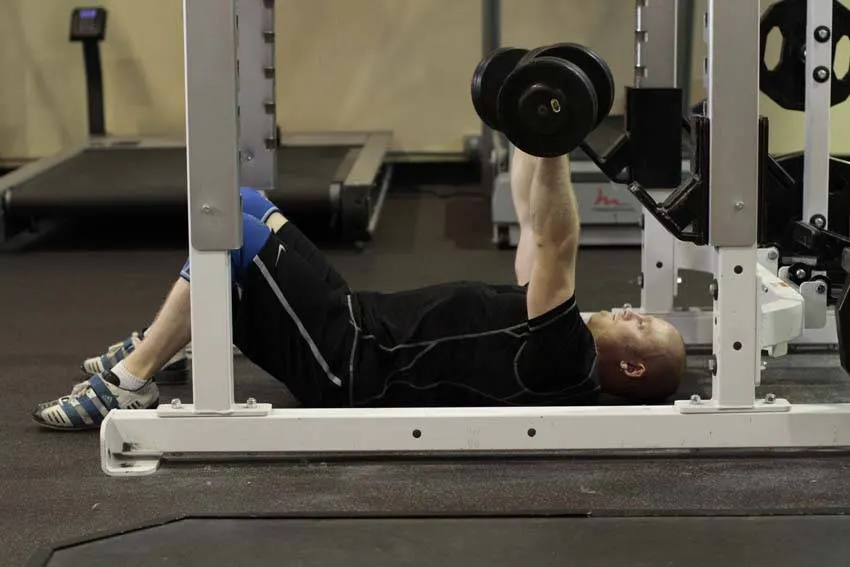 Dumbbell Floor Press exercise
