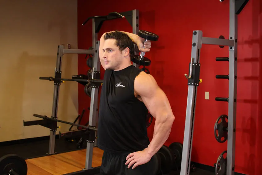 Dumbbell One-Arm Triceps Extension exercise
