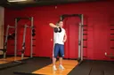 Dumbbell One-Arm Upright Row exercise