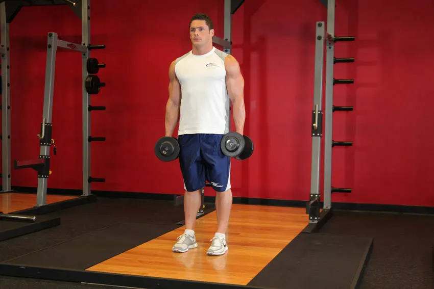 Dumbbell Rear Lunge exercise