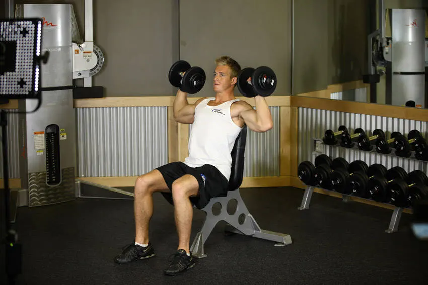 Dumbbell Shoulder Press exercise