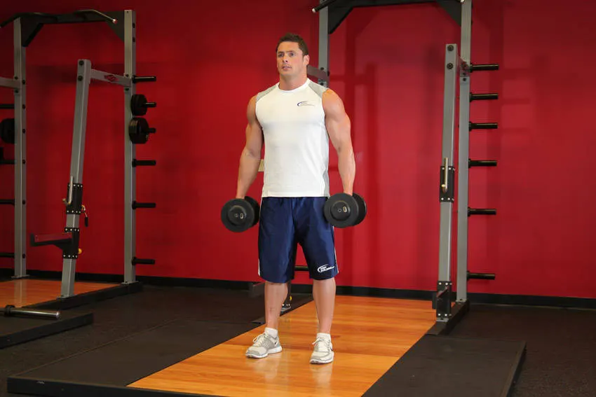 Dumbbell Squat exercise